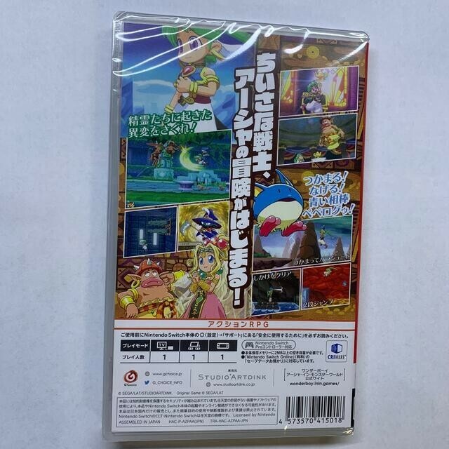 Wonder Boy Asha in Monster World