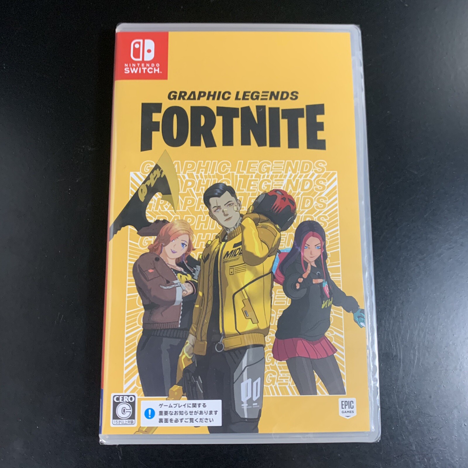 Fortnite Graphic Legends Pack Code in a Box