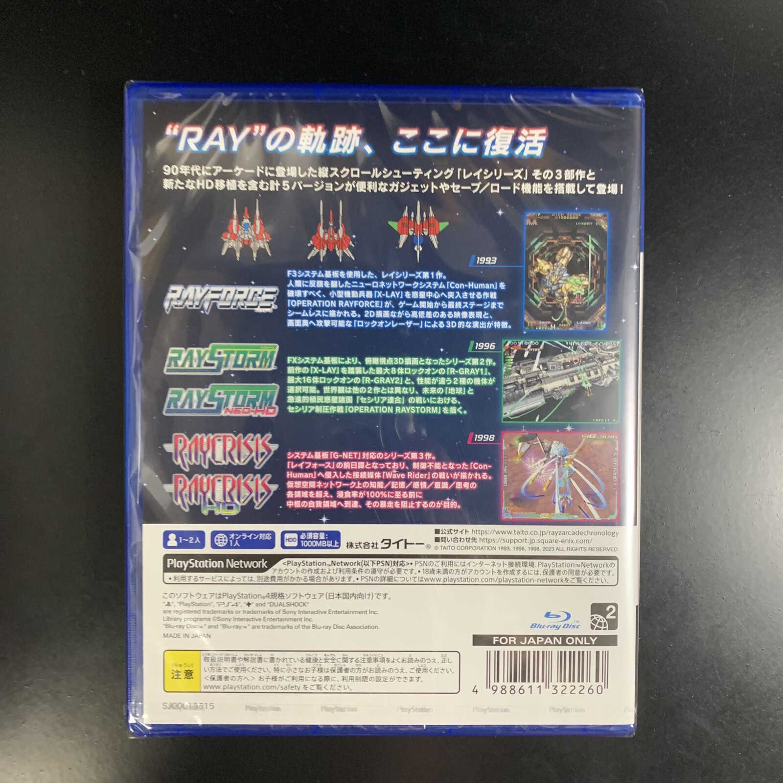 Ray'z Arcade Chronology