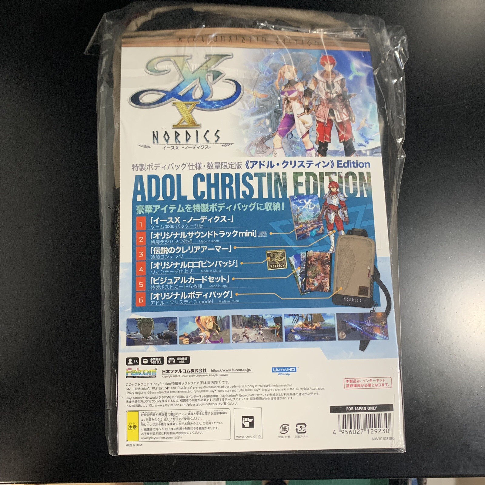 Ys X Nordics Adol Christin Limited Edition