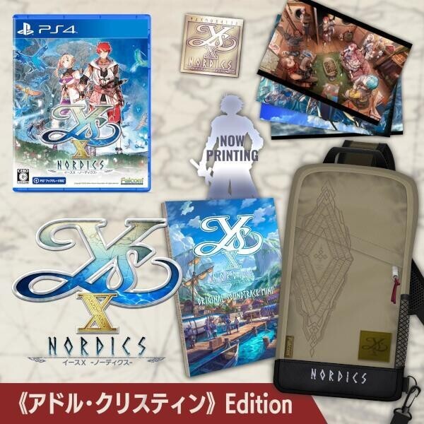 Ys X Nordics Adol Christin Limited Edition