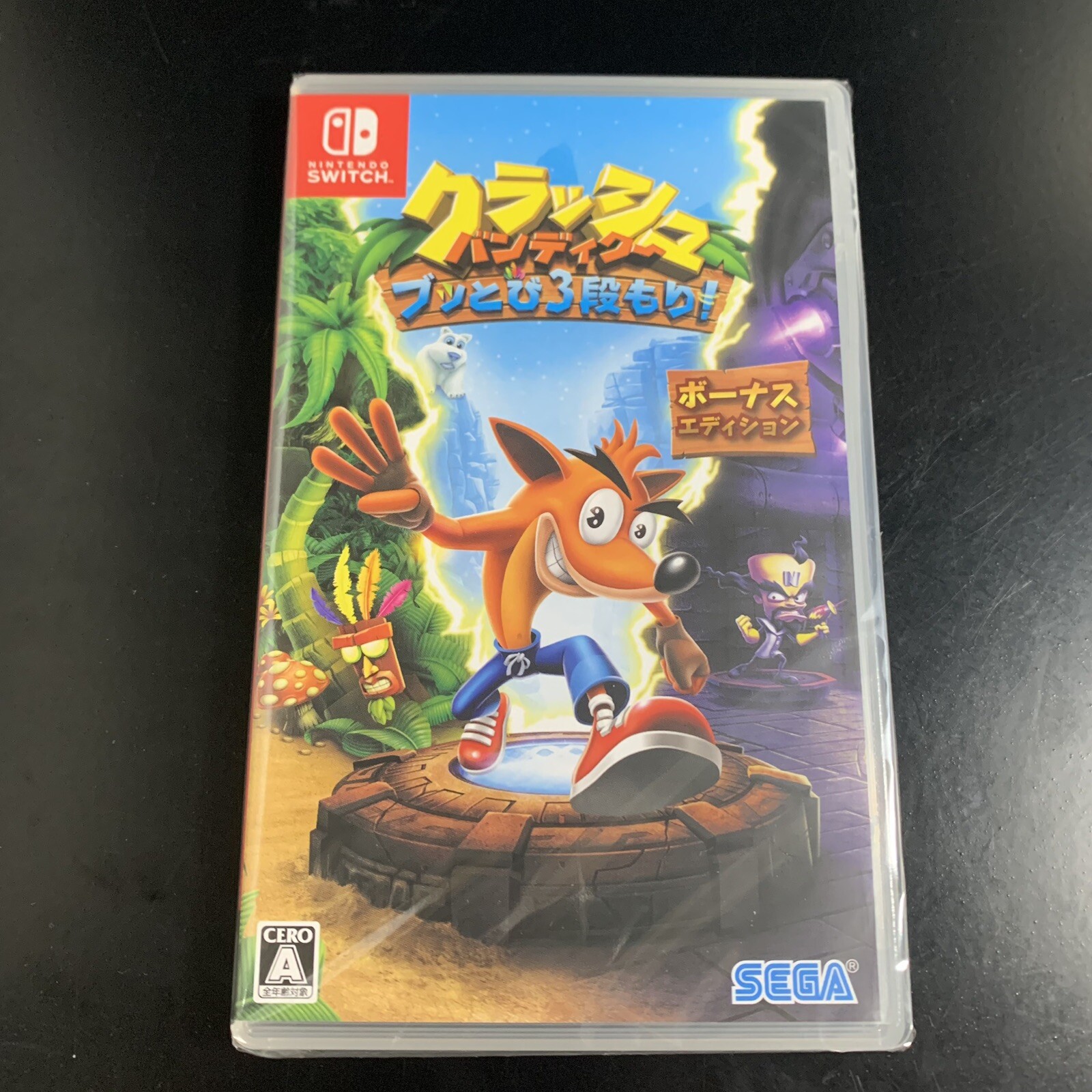 Crash Bandicoot 3 steps! Bonus Edition